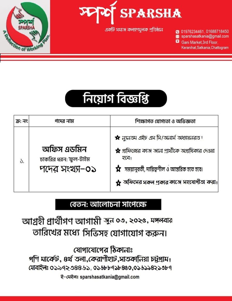 Office Admin REcruitment